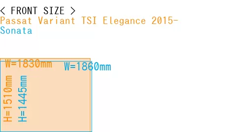 #Passat Variant TSI Elegance 2015- + Sonata
